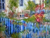 Blue Fence